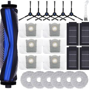 FOHOA 24PACK Replacement Parts Kit Compatible with ECOVACS DEEBOT T50 Pro/T50 Omni