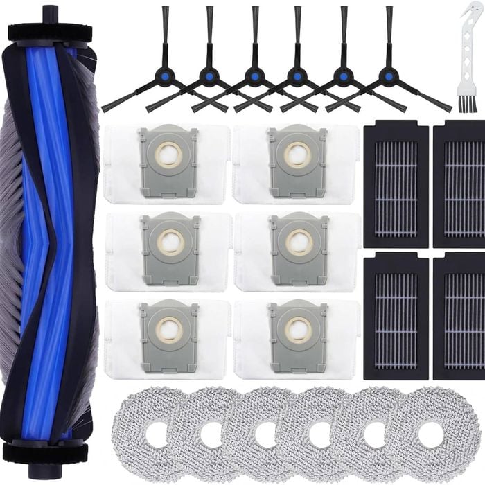 FOHOA 24PACK Replacement Parts Kit Compatible with ECOVACS DEEBOT T50 Pro/T50 Omni