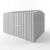 EnduraShed 3.75 x 3 x 2.4m Tall Gable Roof Garden Shed - Zincalume