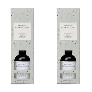 2PK French Connection Black Pomegranate Liquid Reed Diffuser Set 100ml