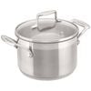 Scanpan Impact 2.5L Stainless Steel Casserole w/ Glass Lid - Silver
