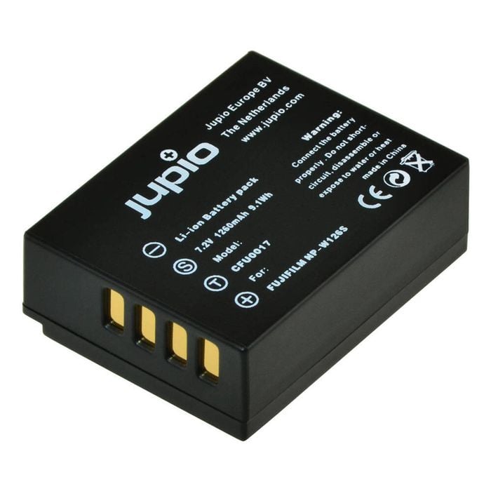 Jupio Li-Ion 7.2V 1260mAh Battery For Fuji NP-W126S Camera