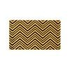 40 x 70cm Zig Zag Coir Outdoor Mat
