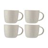4PK Maxwell & Williams The Mug Club Nordic Mug 400ml - Chevron Waves