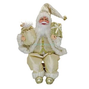 P&P Multicolour Santa Claus Christmas Holiday Figurine Indoor Outdoor Festive Ornament