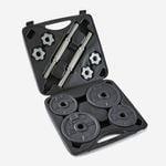 Domyos 20Kg Dumbbell Kit - Black