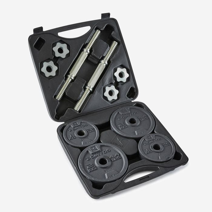 Domyos 20Kg Dumbbell Kit - Black