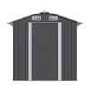 Advwin Garden Shed 131x195x186cm, Outdoor Storage Shed for Backyard Patio