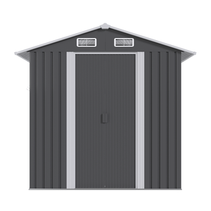 Advwin Garden Shed 131x195x186cm, Outdoor Storage Shed for Backyard Patio