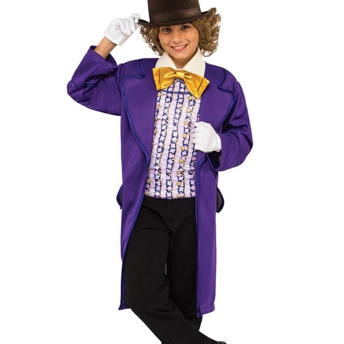 Willy Wonka Deluxe Boys Book Character Costume - 3-5