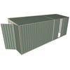 Build-a-Shed 1.5 x 5.2 x 2m Single Sliding Side Door Skillion Shed - Green