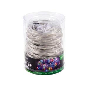 Lytworx 20m Multicolour Solar Soft Wire String Light