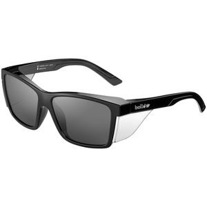 Bollé Safety Gloss Black Frame Smoke Platinum Lens STKS 420 LARGE Safety Glasses