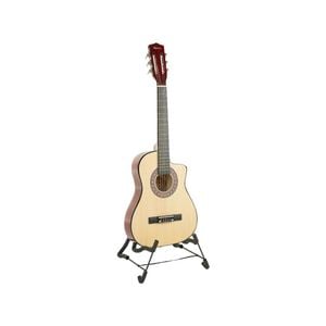 38in Cutaway Acoustic Guitar with guitar bag - Natural