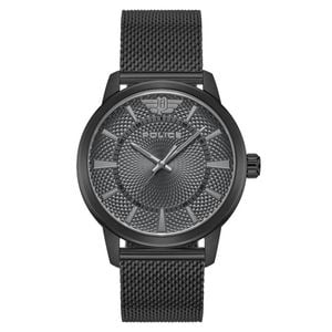 Police Raho's Stainless Steel Black Dial Men's Watch (pewjg0005003)