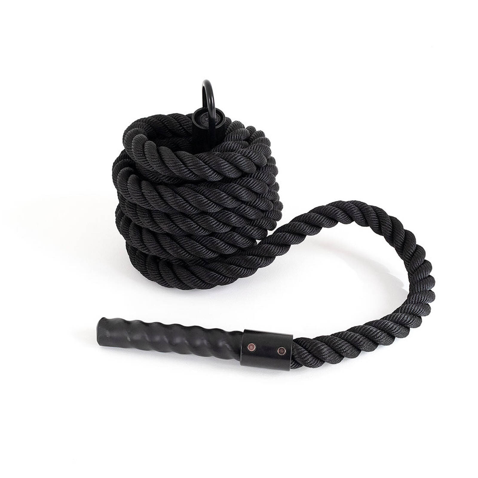 SMAI Climbing Rope Black Thin 7m x 38mm Black Bunnings Australia