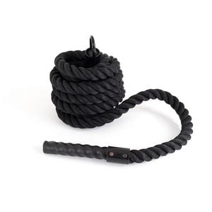 Smai Climbing Rope / Sled Pull Rope Black Thin - 7m X 38mm - Black