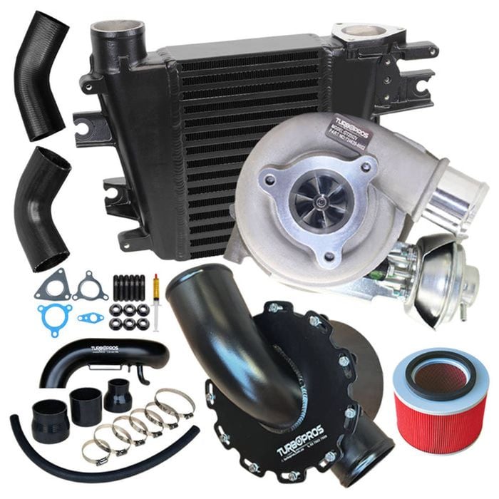 Upgrade Turbo, Intercooler, Airbox And Piping Kit For Nissan Patrol Zd30 3.0l Direct Injection 2000-2007