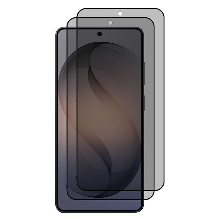 2 Pack Mezon Samsung Galaxy S26 Ultra (6.9") Privacy Anti-spy Fingerprint Unlock Tempered Glass