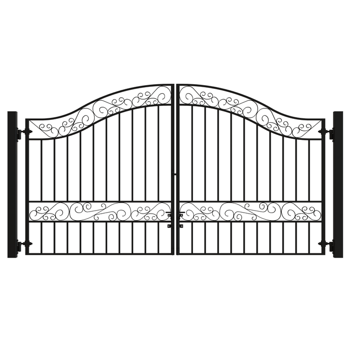 Masterworks 3650 x 40 x 1975mm Hadley Driveway Gate Set