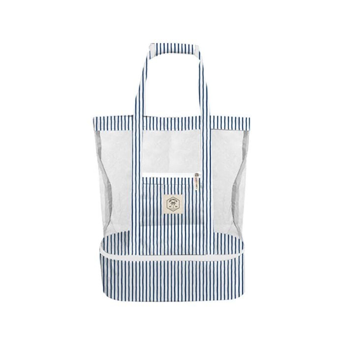 Good Vibes 2-in-1 Beach Insulated Cooler Bag Mediterranean 47x45x20cm