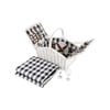 Alfresco 2 Person Picnic Basket Set Willow Vintage Baskets Insulated Blanket Bag