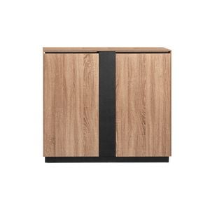 Modern Home ADRIANO Credenza Cabinet 117cm(W) x 40(D) x 103(H)- Light Brown