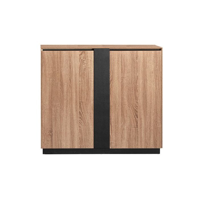 Modern Home ADRIANO Credenza Cabinet 117cm(W) x 40(D) x 103(H)- Light Brown