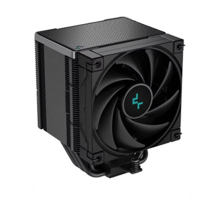 DeepCool AK500 Zero Dark High-Performance CPU Cooler, 5 Copper Heat Pipes, Single-Tower Heatsink, 120mm FDB PWM Fan, 240W LGA17