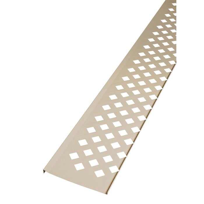 Colorbond 0.3 x 2.35m Fencing Lattice - Paperbark 2350mm