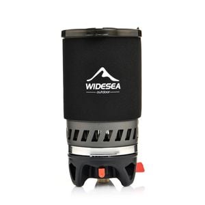 NNEOBA All-in-One Camping Cooking System with Heat Exchanger Black