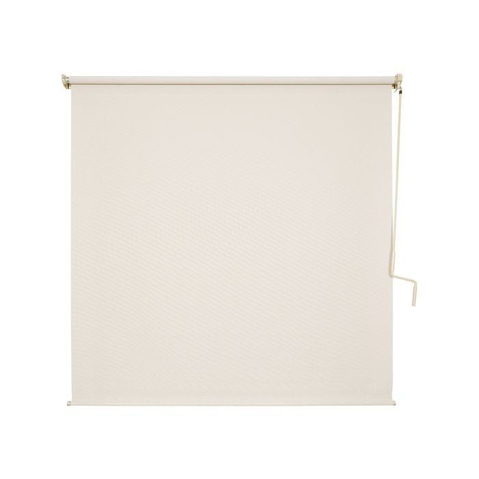 Coolaroo Heat Shield 2.4x2.4m Crank Operated Outdoor Blind - Shell