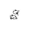 Rear Left & Right ABS Sensor for Mitsubishi Outlander ZG,ZH 3.0L 6B31 2006-2012