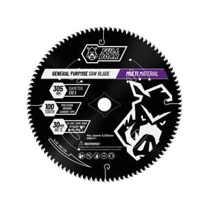 Full Boar 305mm 100T Multi-Material Circular Saw Blade