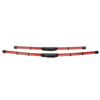 24" +19" 2x Front Wiper Personalized Blades Fits For Mazda 3 Bl 2009-2013 Red