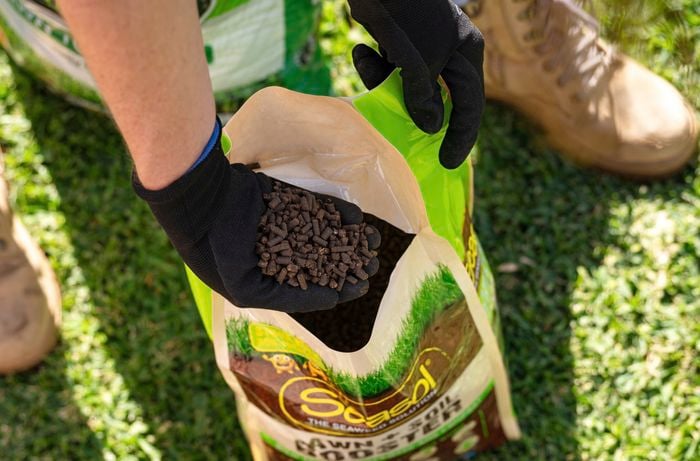 Discover the power of lawn boosters and top dress mix
