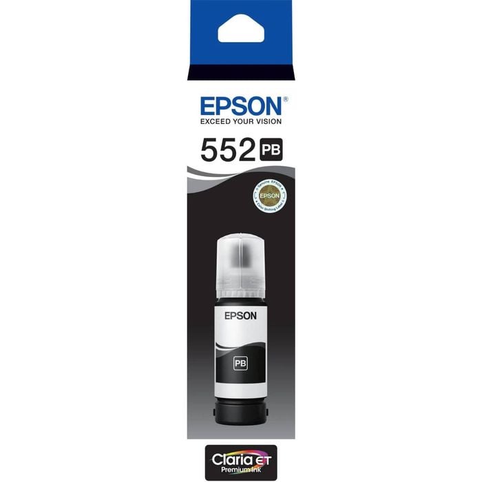 Epson Epson T552 Photo Black EcoTank 552 Ink Bottle Toner C13T06W192 Genuine Original
