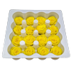 Blooms of Joy 2.5cm Yellow Spray Roses 16 Pack