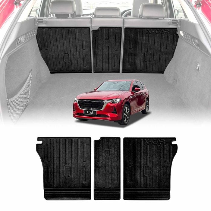 Back Seat Protector for Mazda CX-60 CX60 2023-Onwards All Weather Heavy Duty Seat Kick Mats Cover