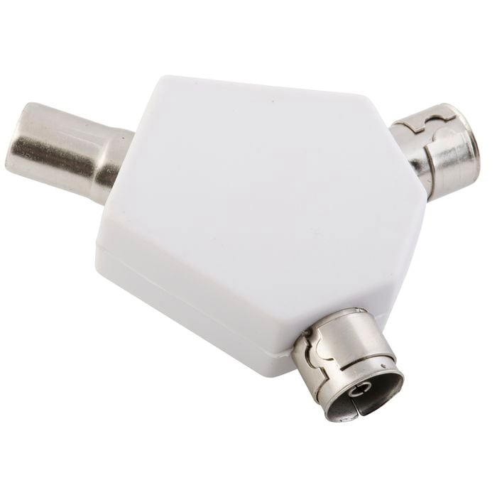 Antsig 2 Way PAL TV Splitter