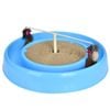 Yes4pets Cat Play Box Kit Pet Toy Kitten Toys Interactive Claw Ball Hunting Toy Pink / Blue