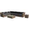 FurnitureOkay Dubai 6-Piece Wicker Outdoor Modular Lounge Setting