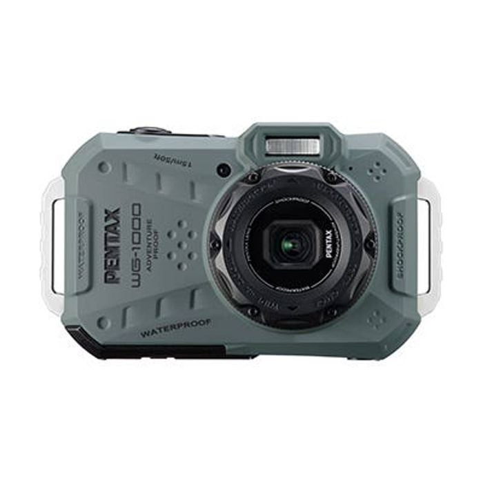 Pentax WG-1000 Waterproof Compact Camera - Olive