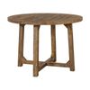 1825 Interiors Oslo Round Dining Table New Pine Rustic Golden Sienna Furniture