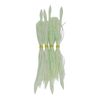 Dekoi Tailed Lure Skirts, Lumo White, 4 Pack