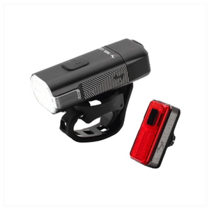 Moon Rigel Lite 500 Lumens Front and Helix Lite 100 Lumens Rear Light Set
