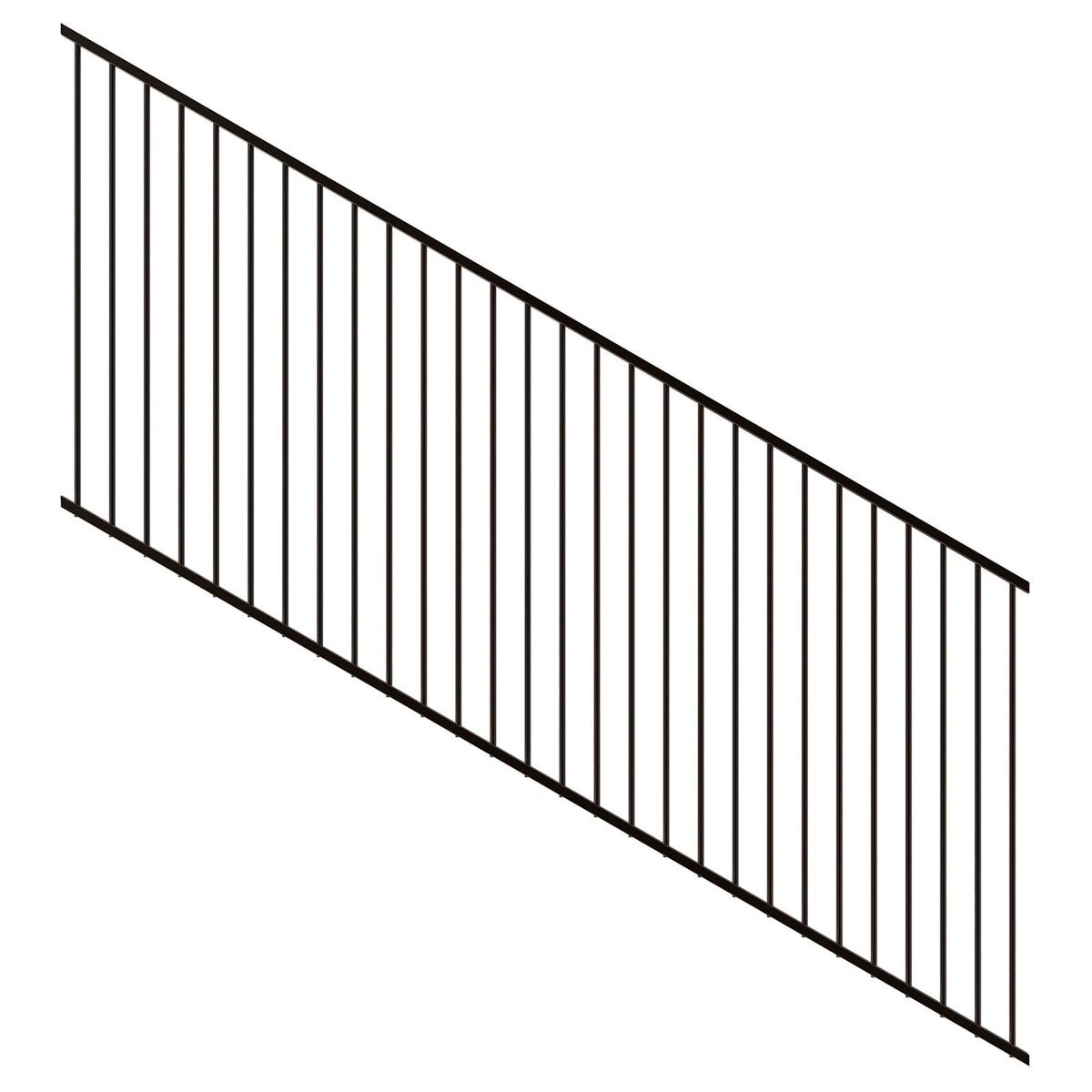 ProtectorAl 1201 - 2400 x 1200mm Black Satin Raked 16-30º Flat Top Pool ...