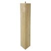 Adoored 95 x 95 x 720mm Raw Wood Square Furniture Leg