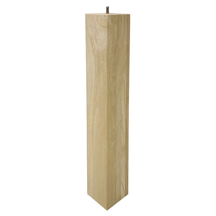 Adoored 95 x 95 x 720mm Raw Wood Square Furniture Leg