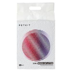 Petkit 5-in-1 Active Carbon 7L Mixed Tofu Cat Litter